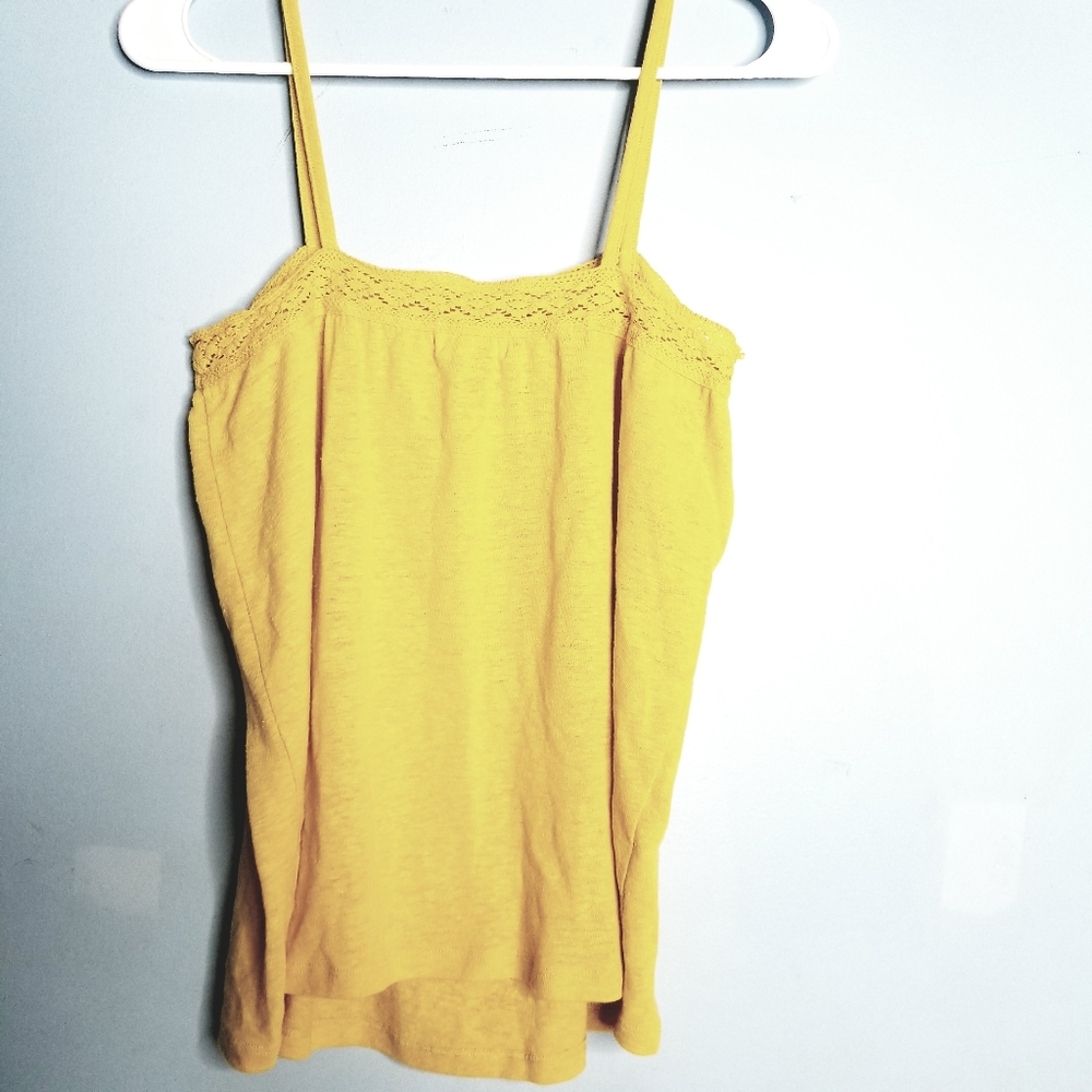 🔥$8 Old Navy Strapless Yellow Womens Size XS